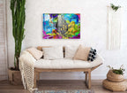 HaEsh Sheli Urban Flame art juif contemporain pop art impression fine art sur plexiglass et aluminium
