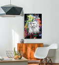Rabbi de Loubavitch Émergence art juif contemporain pop art impression fine art sur plexiglass et aluminium
